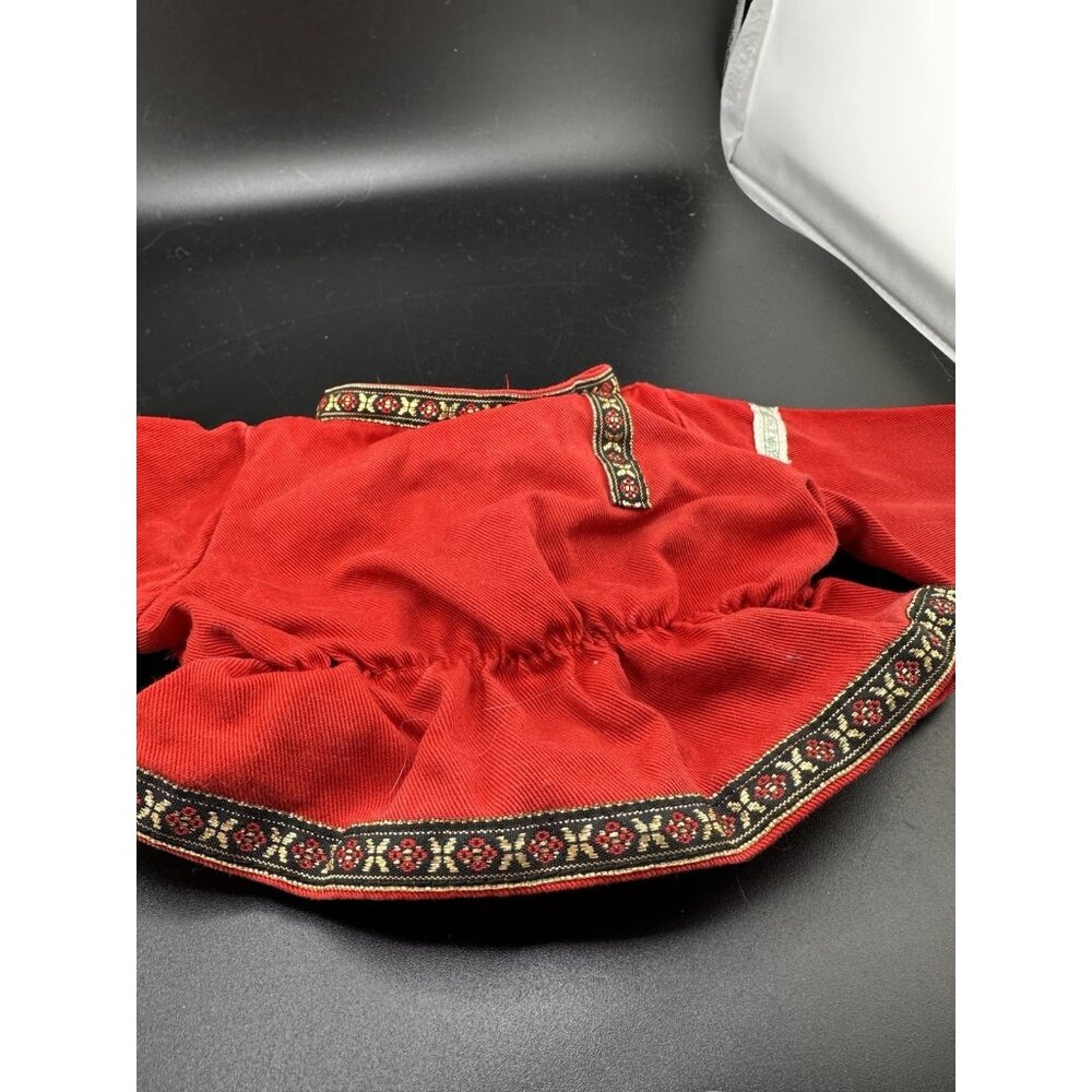 Vtg 1986 Cabbage Patch Kids Coleco Boys World‎ Travelers Russian Shirt Red